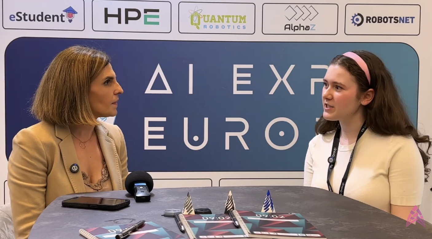 „AI nu e dușmanul nostru!” – Alexandra Cernian la AI EXPO EUROPE