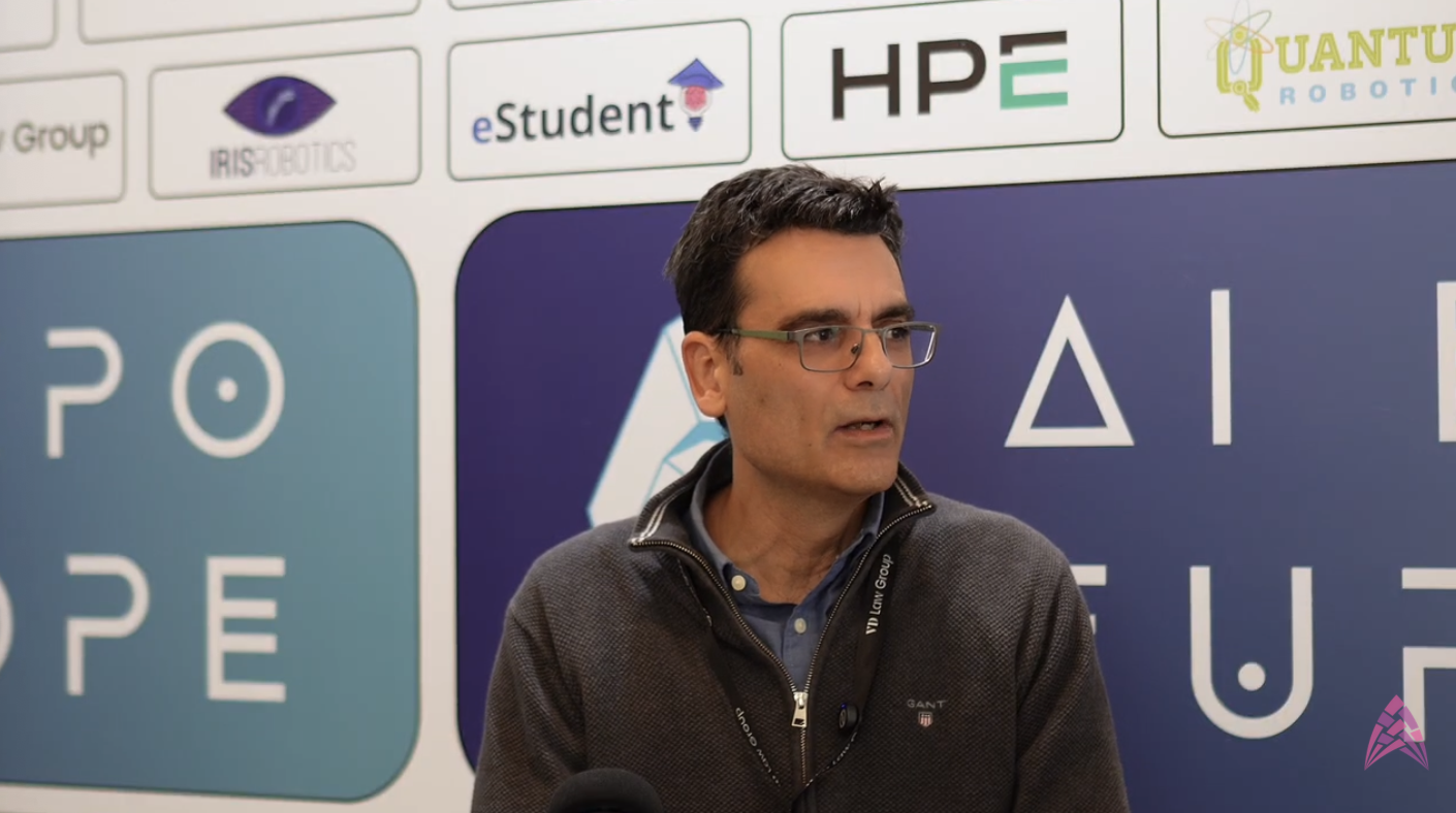 Dimitris Andreadis (IBM) la AI Expo Europe