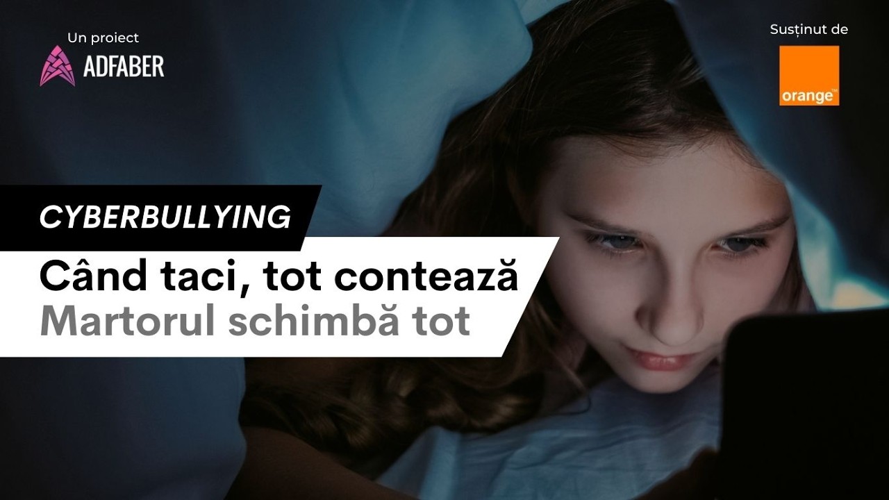 Ai fost martorul cyberbullying-ului și n-ai zis nimic? TREBUIE SĂ ȘTII ASTA